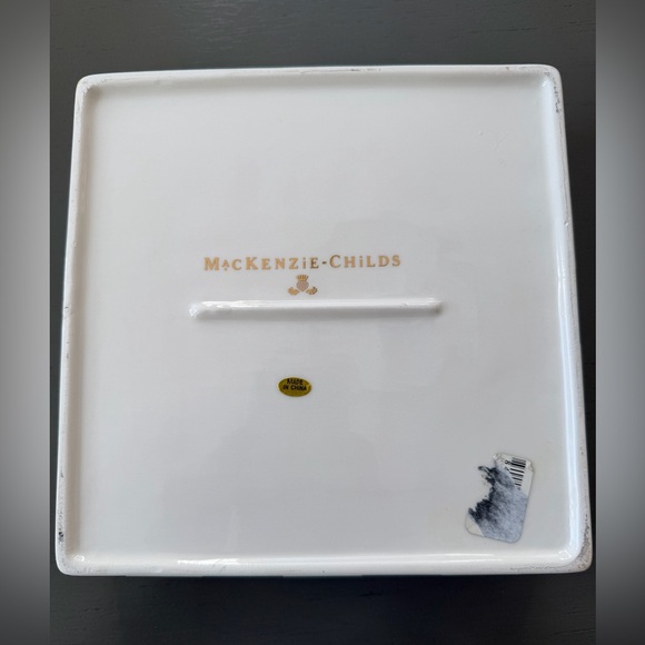 Mackenzie Childs Courtly Check Napkin Holder - Picture 2 of 5